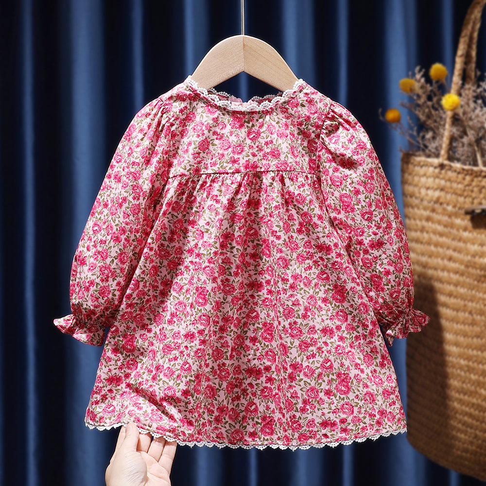 Little girls floral dress